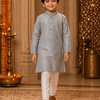 CFBW-09 | Boys Embroidery Kurta Set | Mix Cotton