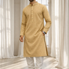 CFKP-132 Light Gold Chikankari Churidar Set