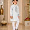 CFBW-24 | Boys Embroidery Kurta Set | Mix Cotton