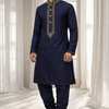 CFKP-32 Raw Silk Kurta Set for Men - Premium Ethnic Wear