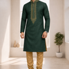 CFKP-134 Raw Silk Kurta Set - Premium Men's Traditional Attire