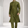 CFKP-96 Artisan Raw Silk Kurta Set