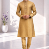 CFKP-156 Raw Silk Kurta Set - Classic Festive Elegance
