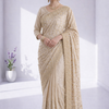 Lavanya - Premium Crinkle Crepe Saree