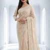 Tanarika - Artisan Crinkle Crepe Saree