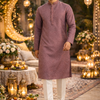 CFKP-301 Brocade Fabric Kurta with Trouser Set