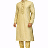 CFKP-168 Raw Silk Kurta Set with Gold Churidar