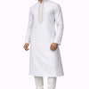 CFKP-198 Men's White Kurta Set - Pristine Festive Ensemble