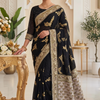CFSAR-121 | Banarasi Georgette Saree | Jari Buta, Sequence & Bead Work
