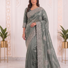 CFSAR-126 | Soft Fendy Saree | Zari & Stone Work
