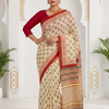 CFPSAR-366 | Premium Soft Cotton Floral Printed Saree with Designer Pallu