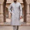 CFKP517 | Men's Dupion Kurta Set with Matching Pyjama