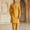 CFKP501 | Men's Dupion Kurta Set with Pyjama – Festive Ethnic Wear