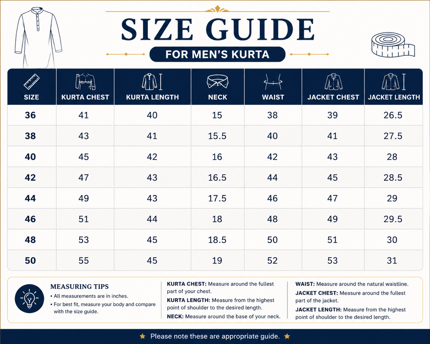 Size Guide
