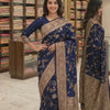 CFSAR-51  Silk Saree in Navy Blue